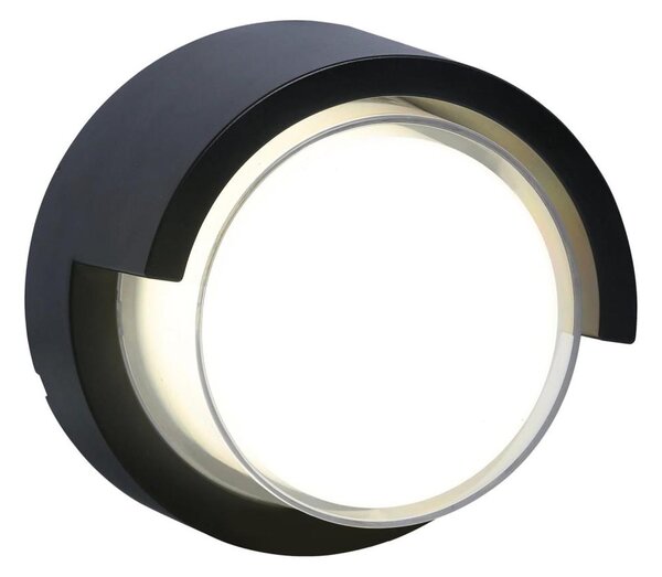 LED Venkovní nástěnné svítidlo ESSEN LED/10W/230V IP44 černá