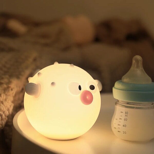 LED RGBW Stmívatelná dětská dotyková lampa HELA LED/1W/5V USB 1200 mAh růžová