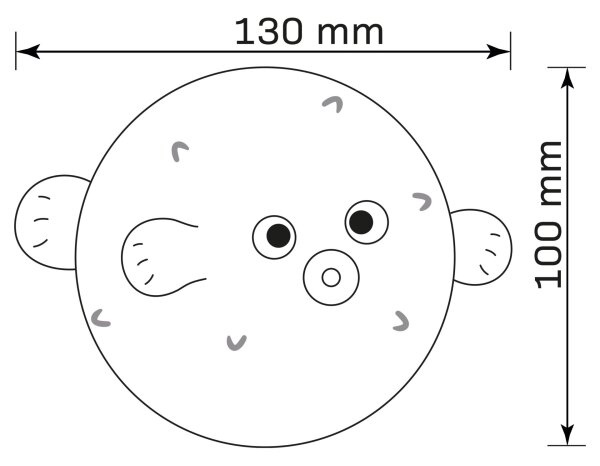 LED RGBW Stmívatelná dětská dotyková lampa HELA LED/1W/5V USB 1200 mAh růžová