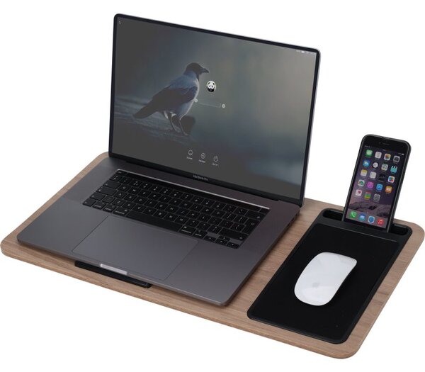 EXCELLENT Stojan na notebook s polštářem hnědá KO-170488370