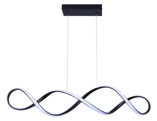 LED Lustr na lanku INFINITO LED/34W/230V černá