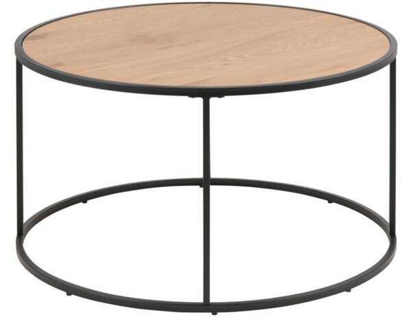 Scandi Dubový kulatý konferenční stolek Darila 80 cm