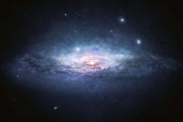 DIMEX | Vliesová fototapeta Galaxie MS-5-2259 | 375 x 250 cm| bílá, černá, šedá