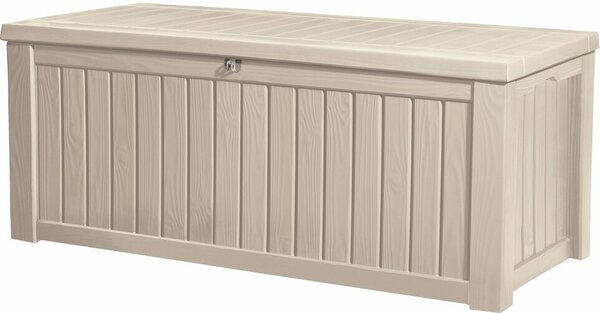 Keter zahradní úložný box Rockwood 570 l, krémová