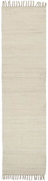 Bavlněný běhoun na podlahu Cream 250 × 60 cm