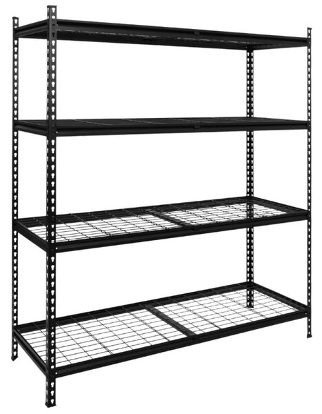 Kovový regál 183x150x54 cm 4 police SPRINGOS HA5277