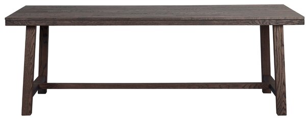 -25 % Dny MOMENTI– Tmavě hnědý dubový jídelní stůl ROWICO BROOKLYN 220 x 95 cm