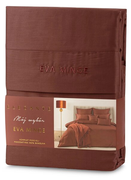 MAKOSATENOVÉ POVLEČENÍ EVA MINGE ELEGANT1I 160X200 CM, 2 KS 70X80 CM MARSALA