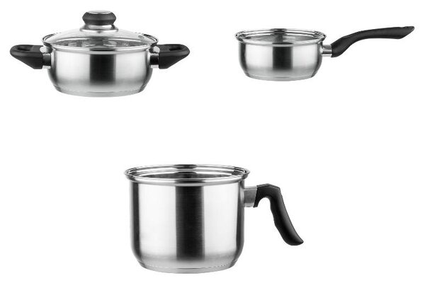 Livarno home Hrnec z nerezové oceli, Ø 16 cm (100387150)