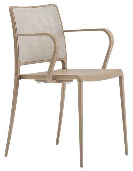 Pedrali Béžová kovová židle Mya 706