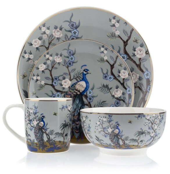 Porcelánový talíř Ashley 1, (fi) 26 cm, vícebarevný