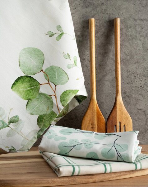KUCHYŇSKÁ UTĚRKA LAVENDER SADA 3 KS 50X75 CM VZOROVANÉ