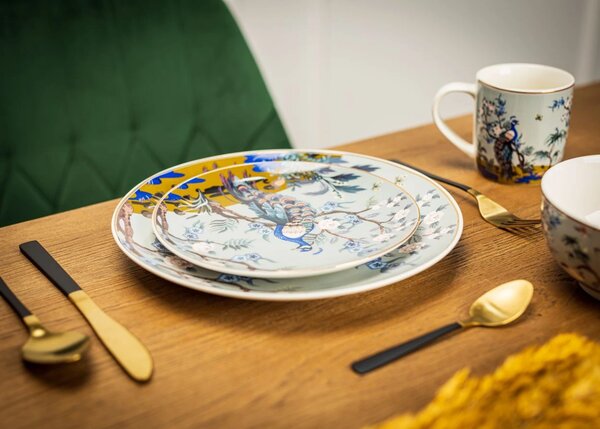 Porcelánový talíř Ashley 1, (fi) 26 cm, vícebarevný