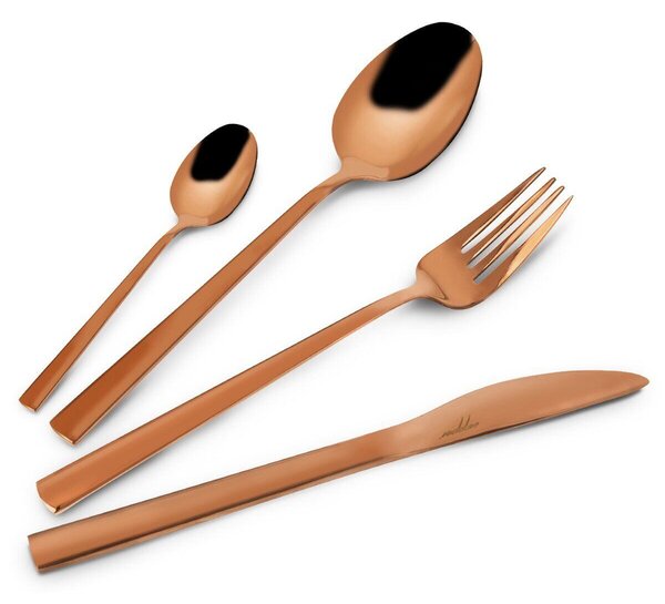 Příbory nerez Copper 24 ks Orion 143695