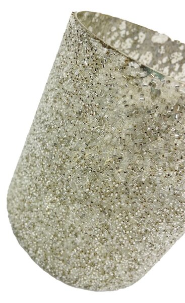 Kalíšek na svíčku stříbrný střední 10 x 10 cm Prodex X68100860