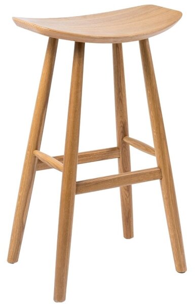 DNYMARIANNE -25% FormWood Dubová barová židle Henry 78 cm