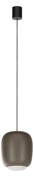 Redo Závěsné LED svítidlo DUBBO, 12W, ø 23 cm, CCT 2700-3000K Barva: Tmavá čokoládová