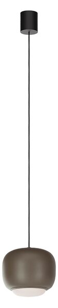 Redo Závěsné LED svítidlo DUBBO, 12W, ø 22 cm, CCT 2700-3000K Barva: Matná černá
