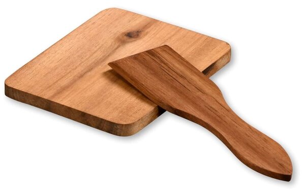 Špachtle na raclette 8 ks, 13 x 3,5 cm, akáciové dřevo KESPER 28968