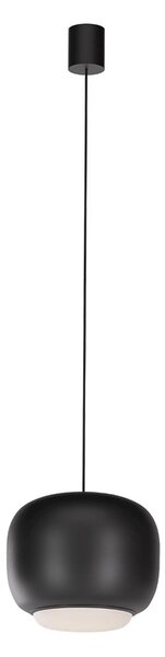 Redo Závěsné LED svítidlo DUBBO, 21W, ø 30,1 cm, CCT 2700-3000K Barva: Matná černá