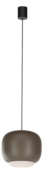 Redo Závěsné LED svítidlo DUBBO, 21W, ø 30,1 cm, CCT 2700-3000K Barva: Matná černá