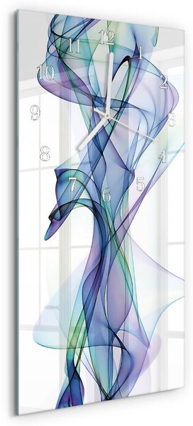 Skleněné hodiny vertikální Vzor zsppb-30x60-00093643