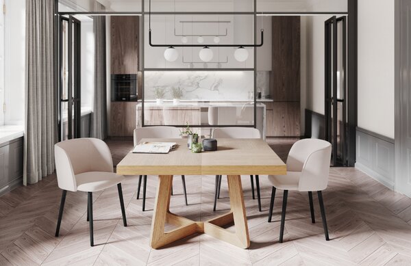 -25 % Dny MOMENTI– Dubový rozkládací jídelní stůl Windsor & Co Nodi 130/230 x 130 cm