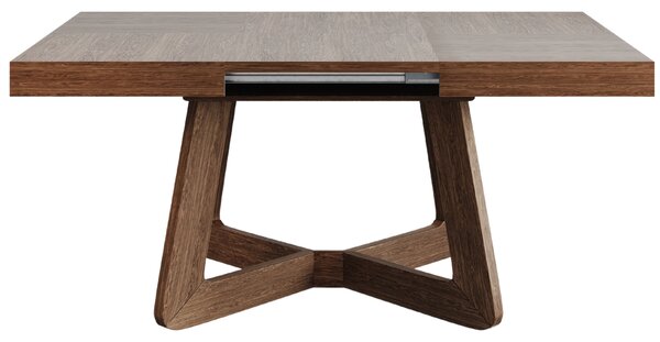 -25 % Dny MOMENTI– Hnědý dubový rozkládací jídelní stůl Windsor & Co Nodi 130/230 x 130 cm