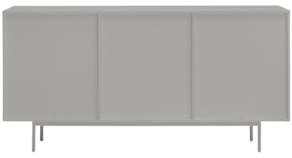 Světle šedá lakovaná komoda Teulat Sierra 159 x 42 cm