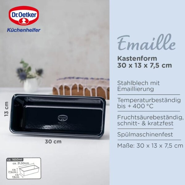 OBDÉLNÍKOVÁ FORMA NA PEČENÍ Dr.Oetker - Online Only pečení, Online Only