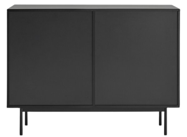 Černá lakovaná komoda Teulat Sierra 108 x 47 cm