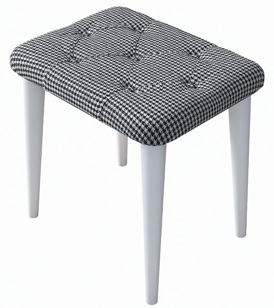 Kalune Design Toaletní stolek Margot 02 se stoličkou bílý