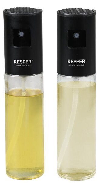 Rozprašovač na olej a ocet, 2 ks, Ø 4,5 cm, 18 cm, sklo KESPER 13901
