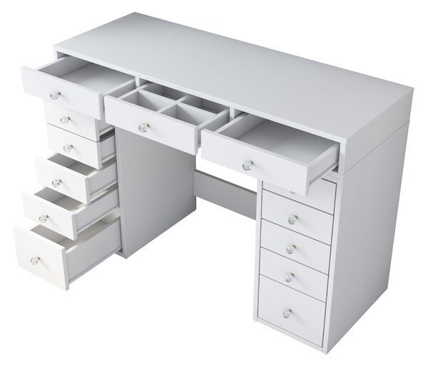 Kalune Design Toaletní stolek Melissa 01 bílý