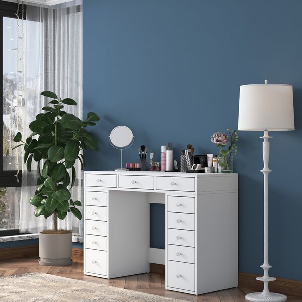 Kalune Design Toaletní stolek Melissa 01 bílý