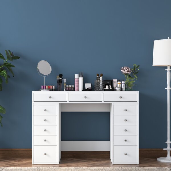 Kalune Design Toaletní stolek Melissa 01 bílý