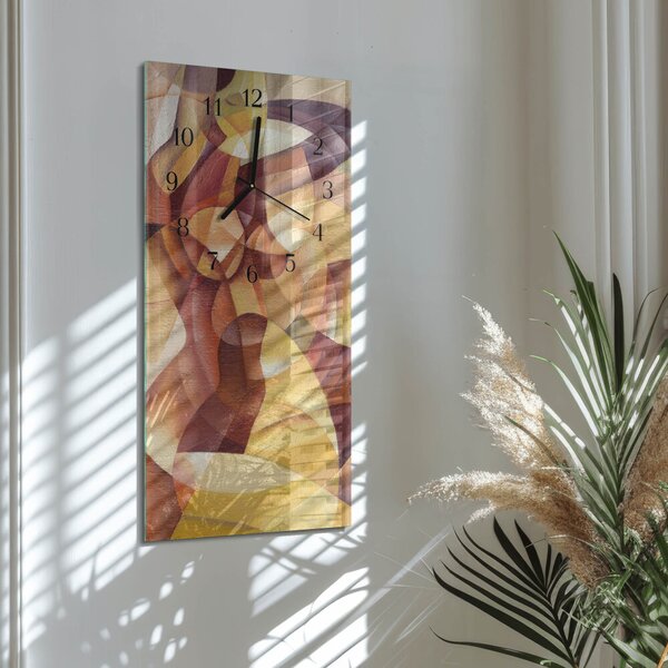 Skleněné hodiny vertikální Vzor zsppc-30x60-00183159