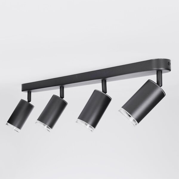 Brilagi - Koupelnové bodové svítidlo SELE 4xGU10/30W/230V IP44 černá