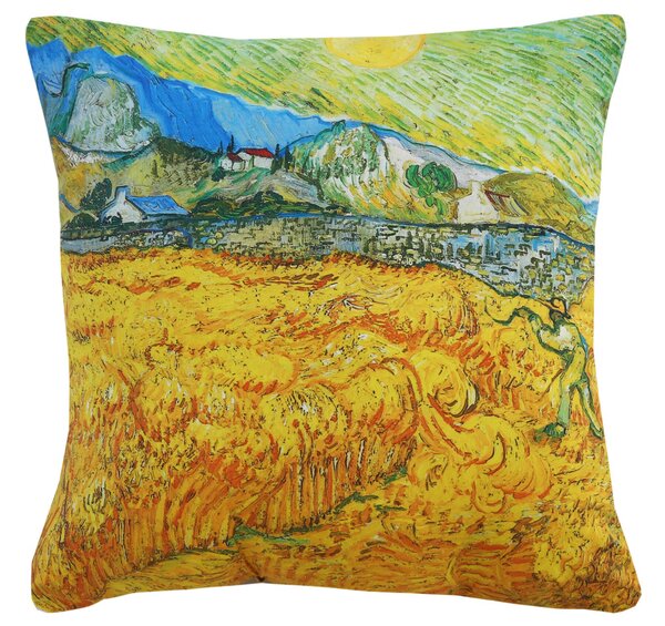XPOSE® Set povlaků na polštář MALOVANÁ KRAJINA (digitální tisk) 43x43 cm - set 4ks