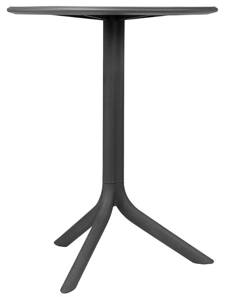 Nardi Antracitově šedý plastový zahradní stůl Spritz 60,5 cm