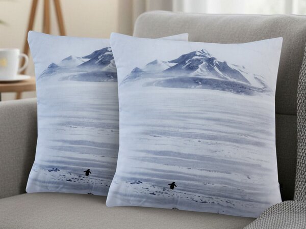 XPOSE® Set povlaků na polštář ANTARKTIDA (digitální tisk) 43x43 cm - set 2ks