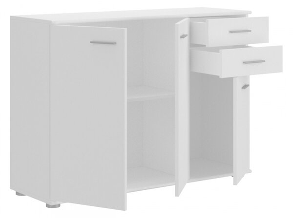Kombinovaná komoda Jowaz 1 3T 2S, Barva: bílá 5903211031472