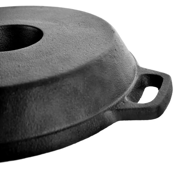 Pánev na kuře se stojanem, 28 cm, litinová ORION 113208