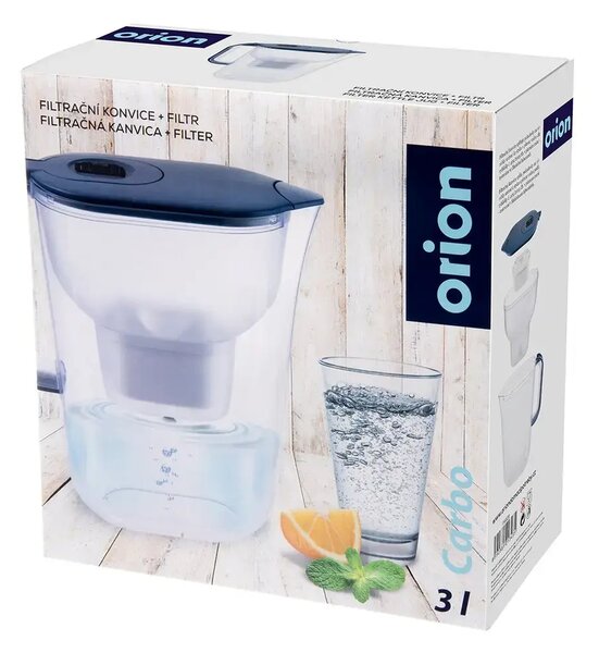 Carbo Konvice filtrační, 3 l, plastová, modrá ORION 156020