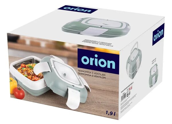 Termo Termomísa s úchyty a ventilem, 1,9 l, plast/nerez ORION 128528