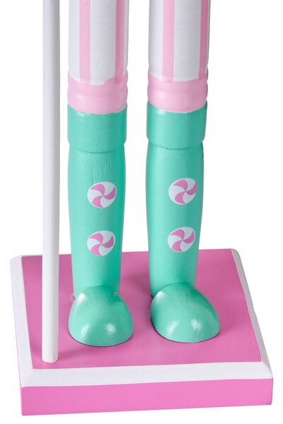 Dekorativní figurka DALALVEN Louskáček 50 cm Růžová