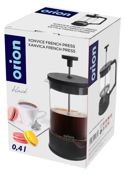 Black Konvice french press, 0,4 l ORION 156026