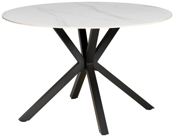 JÍDELNÍ STŮL, bílá, 118/118/76 cm MID.YOU - Jídelní stoly, Online Only