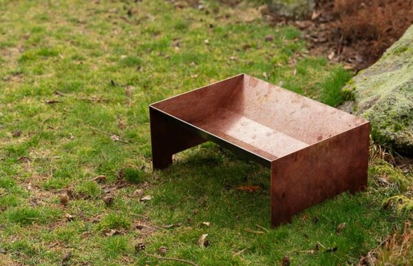 Strato Zahradní ohniště 50 x 70 x 30 cm, corten CORGARDEN 1018