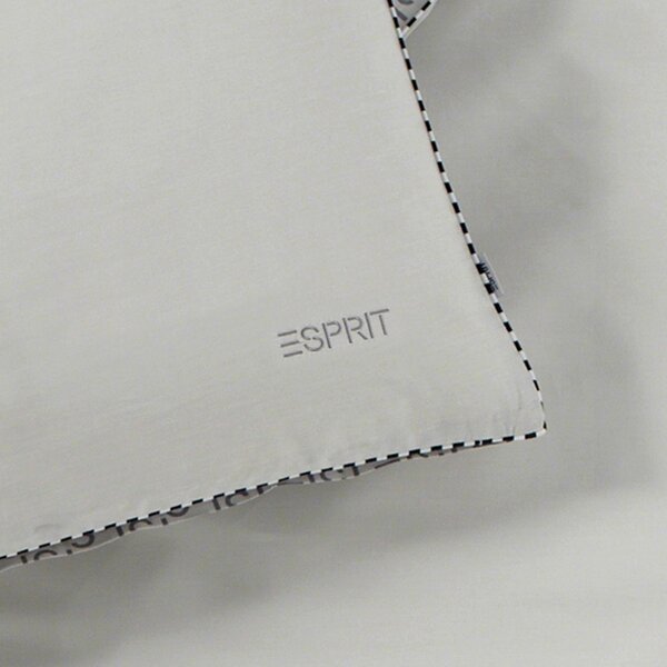 OBOUSTRANNÉ POVLEČENÍ, renforcé, šedá, světle šedá, 135/200 cm Esprit - Online Only povlečení, Online Only